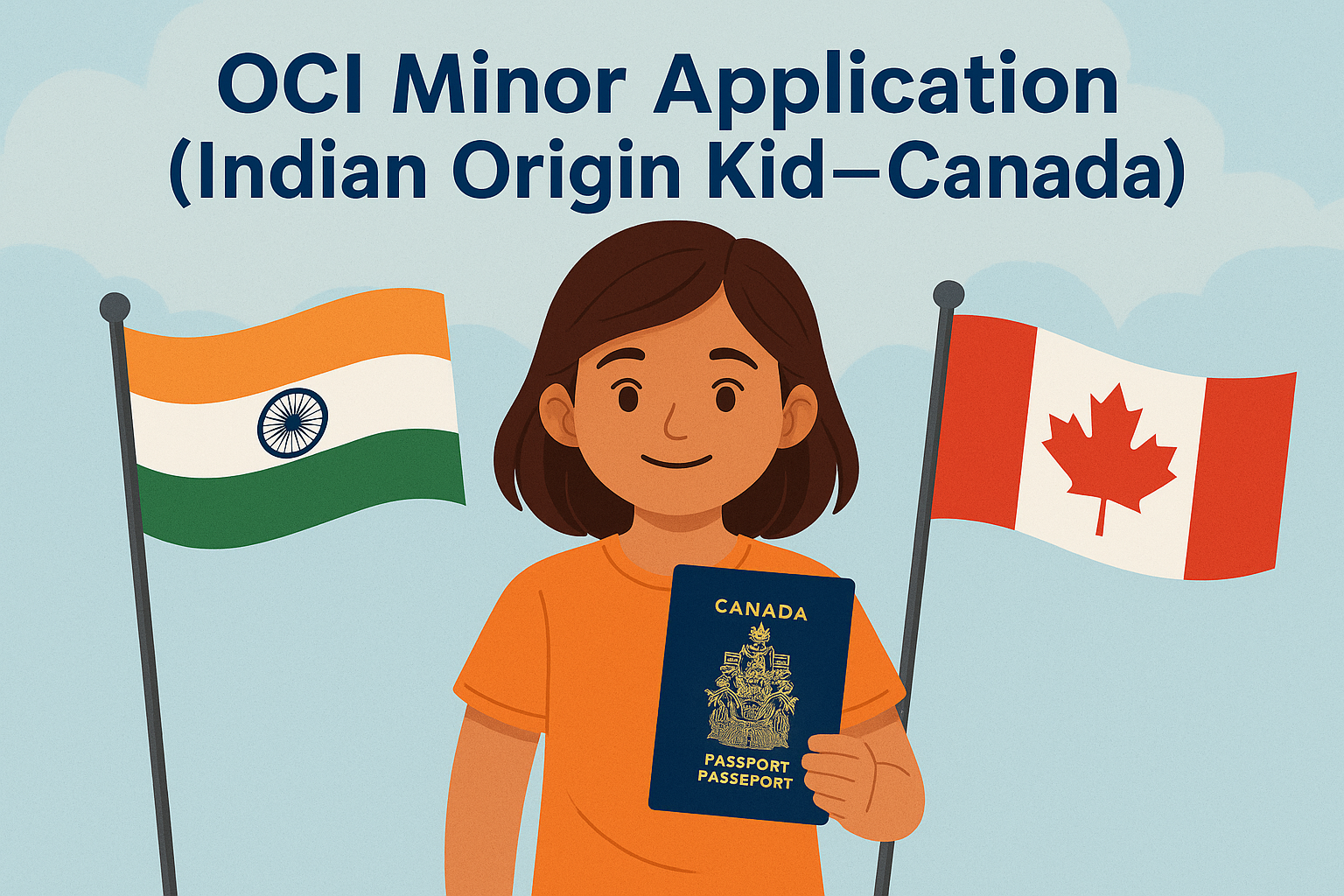 OCI Minor Application (Indian Origin Kid – Canada)