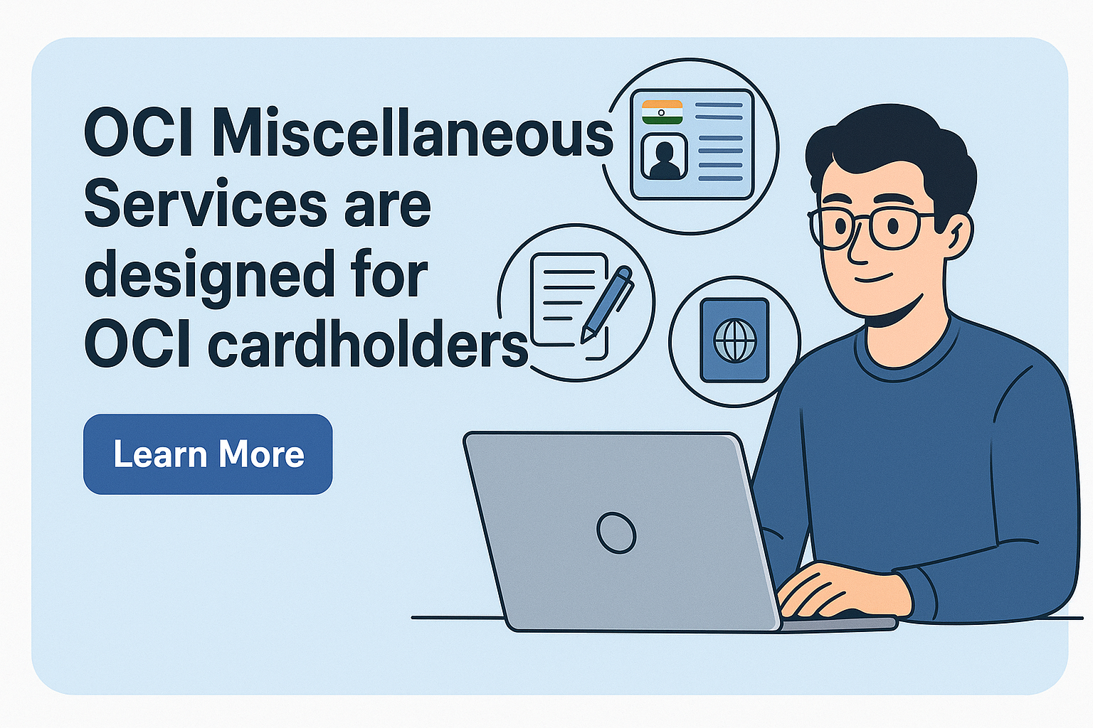 OCI Miscellaneous Services – Update or Reissue OCI Card