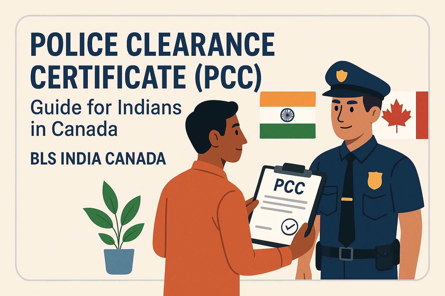 PCC from Canada - Police Clearance Certificate guide for Indians through PCC BLS